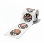 The MAGA 47 Cabinet Roll – Novelty Toilet Paper – Features President Donald J. Trump, JD Vance, Rubio, Bondi, Hegseth, Patel, Noem, RFK, Bessent & Blanche – Political Gag Gift, 3-Ply, 170 Sheets