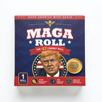 The MAGA 47 Cabinet Roll – Novelty Toilet Paper – Features President Donald J. Trump, JD Vance, Rubio, Bondi, Hegseth, Patel, Noem, RFK, Bessent & Blanche – Political Gag Gift, 3-Ply, 170 Sheets