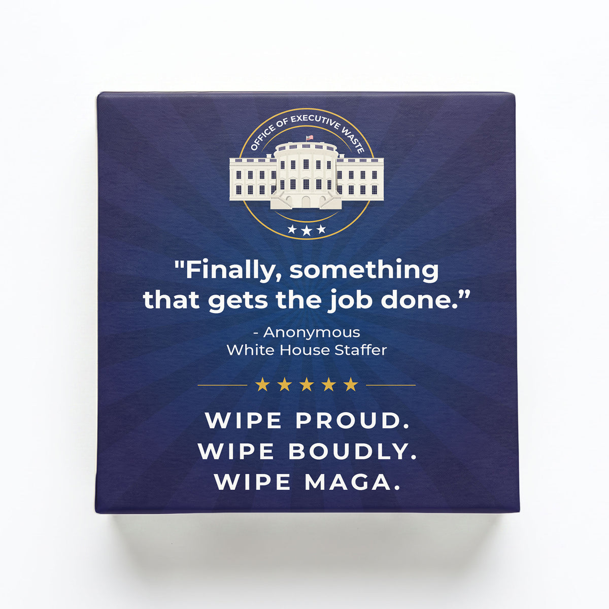 The MAGA 47 Cabinet Roll – Novelty Toilet Paper – Features President Donald J. Trump, JD Vance, Rubio, Bondi, Hegseth, Patel, Noem, RFK, Bessent & Blanche – Political Gag Gift, 3-Ply, 170 Sheets
