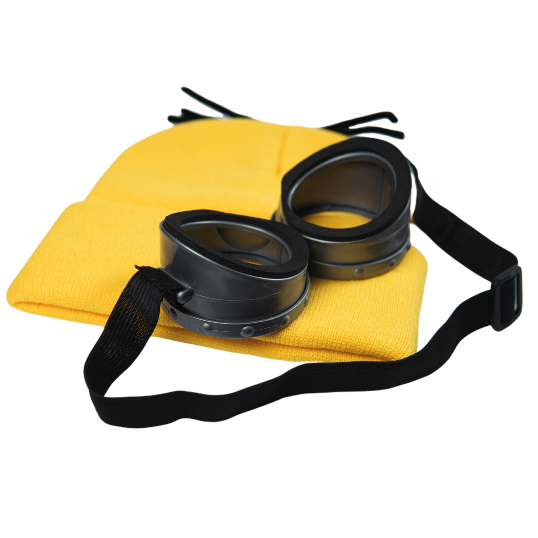 Black gloves included in Minion costume set