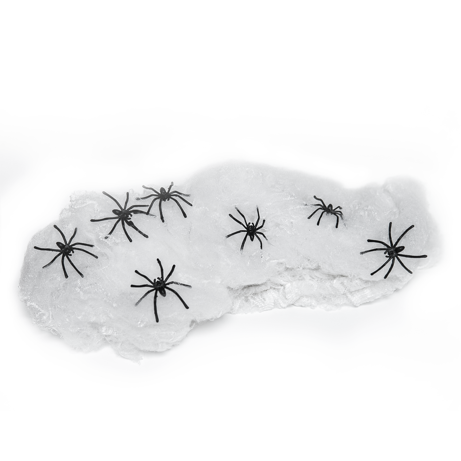 Halloween Spider Web Decoration, 800 Square Feet & Plastic Spiders, Halloween Party Supplies, Spider Webs (Large, 800 Sq Feet)