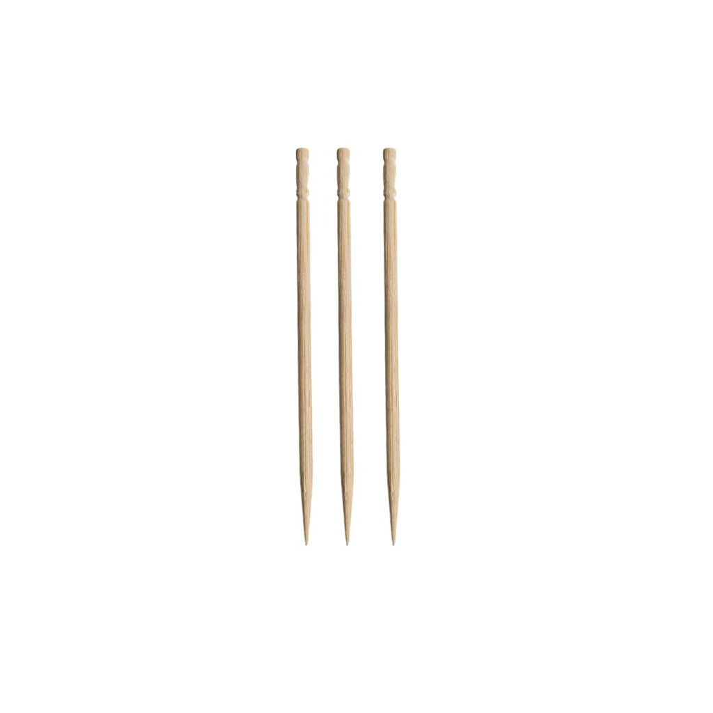 Traditional Single Point Wooden Toothpicks Made from Bamboo, Bulk Pack (500), -1 Container (500)
